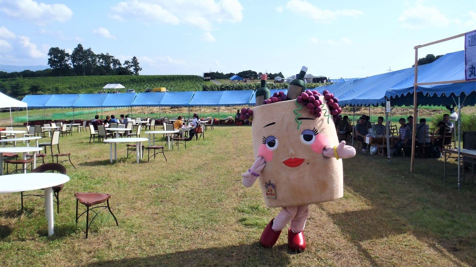 鶴沼ワインフェスゆるキャラ